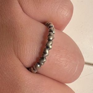 Pandora heart stackable ring. Size 8